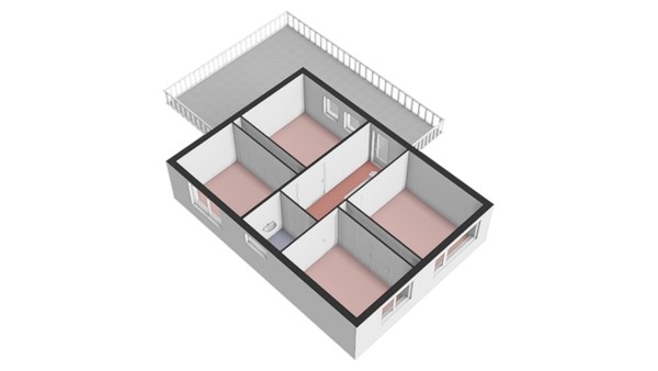 Floorplan - Grachtwal 29, 8316 BV Marknesse